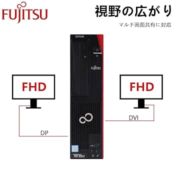 Amazon.co.jp: 【整備済み品】 富士通 デスクトップPC □CPU:第6